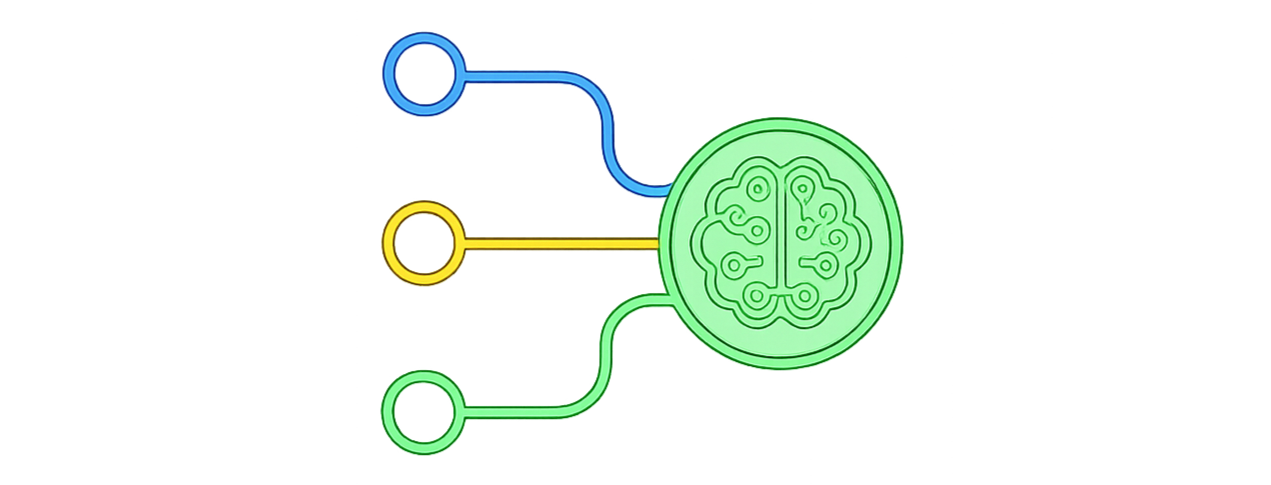 AI reasoning across semantic inputs at query time